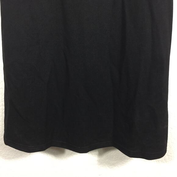 NWT Lulus Lynne Black Off-the-Shoulder Stretch Crepe Maxi Dress Gown XS - Picture 10 of 13